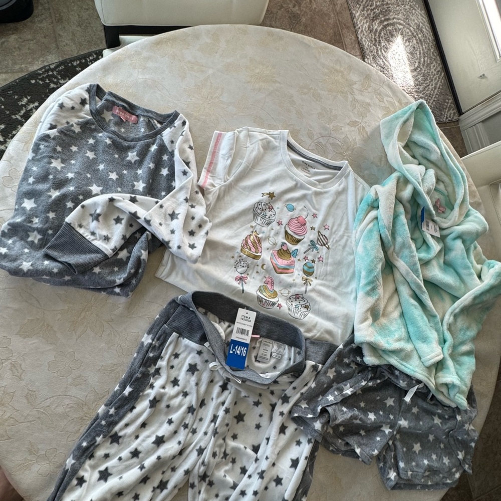 BCBJ Girls Starry Night Kids Pajama Set